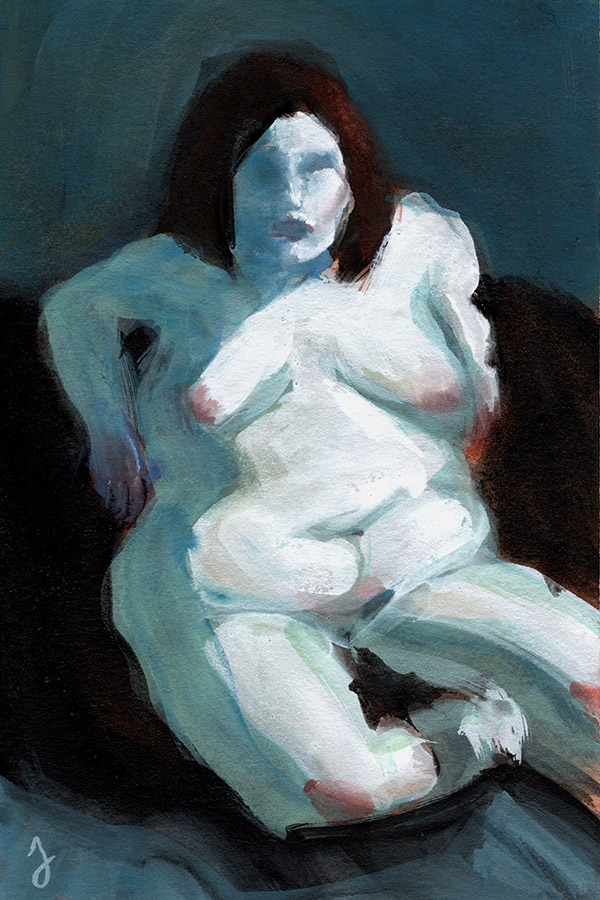 Seated Female Nude I